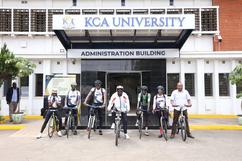 3rd KCA University’s VC & CEO Cycling tour goes international