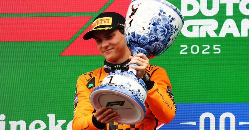 Norris retires as Piastri wins chaotic Dutch GP