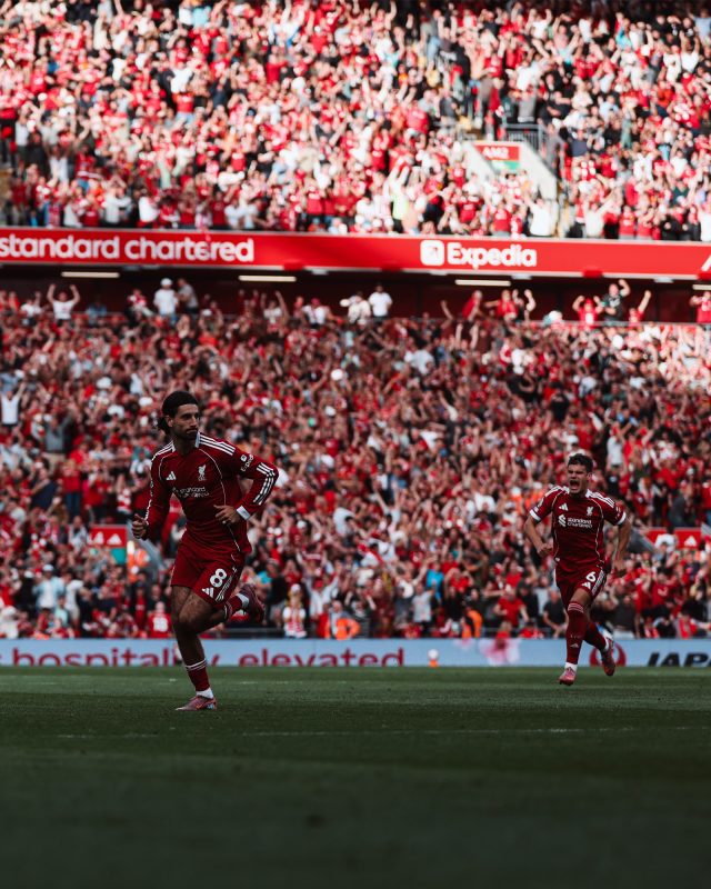 Szoboszlai late freekick earns Liverpool lucky escape against Gunners at Anfield