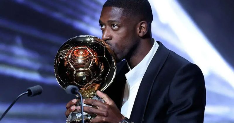 Tearful Dembele wins Ballon d’Or as PSG dominate