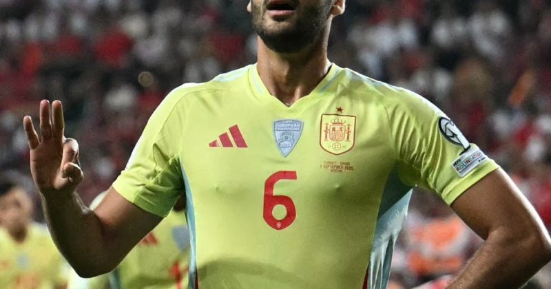 Arsenal’s Merino goes guns blazing as Spain thrash Turkey in World Cup qualifier