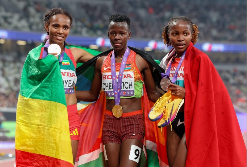 Faith ‘Kadogo’ pays credit to Beatrice Chebet, Faith ‘Mkubwa’ for Tokyo gold
