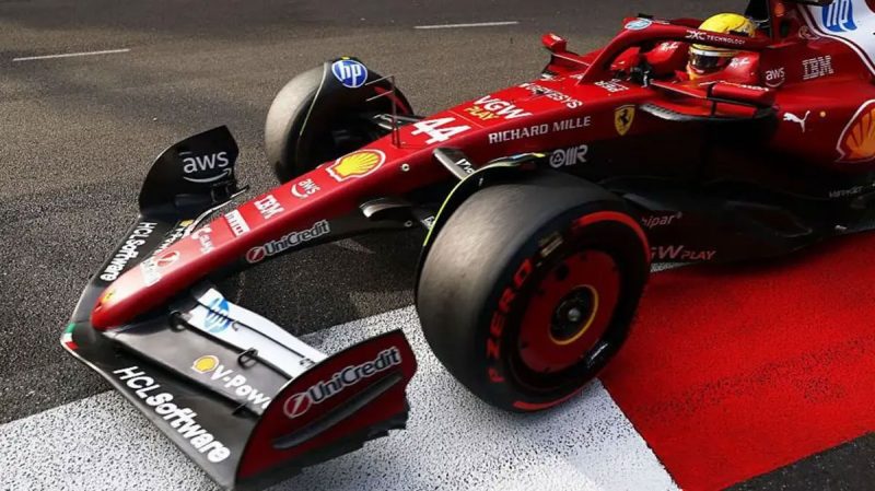 Azerbaijan GP: Norris crash ‘costly’ as Hamilton leads Ferrari 1-2