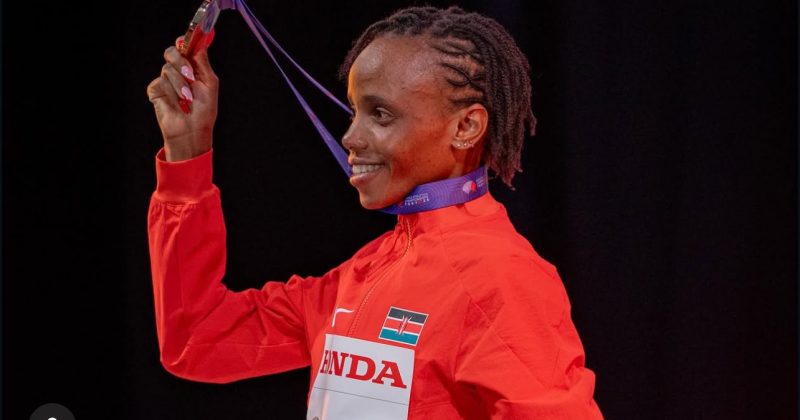 Chebet says she ‘feels complete’ after 5,000m world title