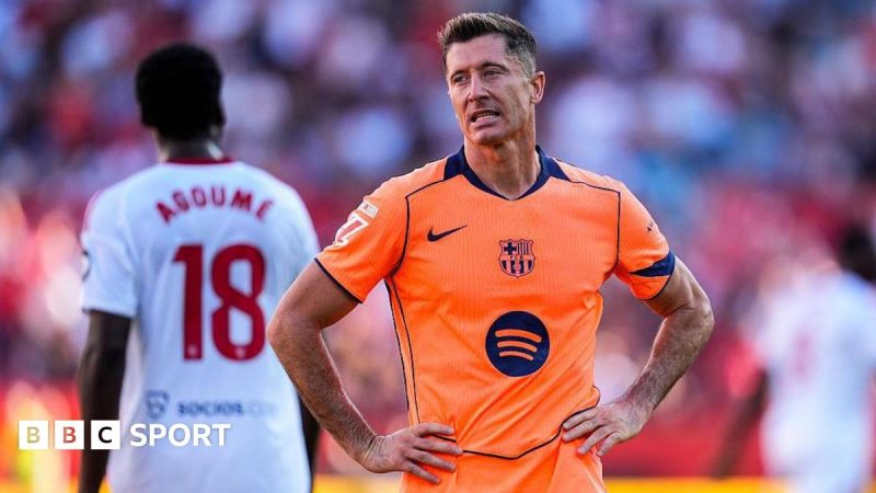 Barcelona Thrashed At Sevilla, Misses Chance To Reclaim La Liga Top Spot
