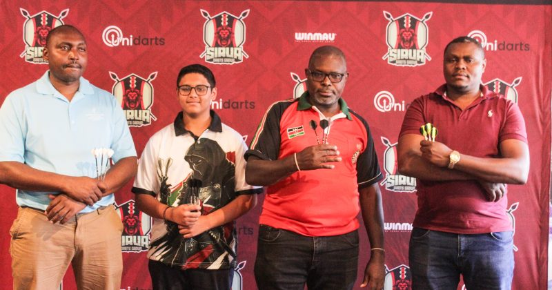 History maker David Munyua not scared of competing at ‘World Cup’ of darts