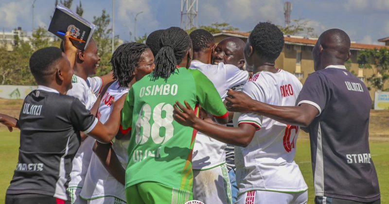 Ulinzi Starlets Edge Police Bullets as head coach Ochieng’ Hails ‘Golden Generation’