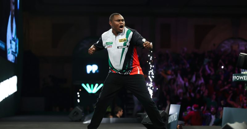 Kenyan David Munyua shocks De Decker at Worlds Darts Championships