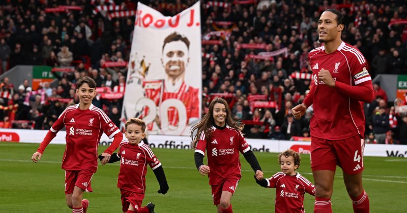 Jota’s widow thanks Liverpool fans for their ‘love’