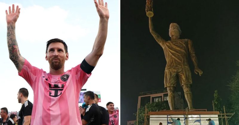 Angry fans throw chairs and bottles at Messi event in India