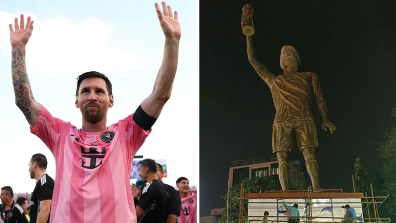 Angry fans throw chairs and bottles at Messi event in India