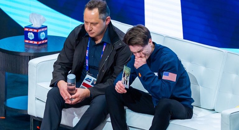 US figure skater whose parents were killed in DC plane crash heads to Olympics