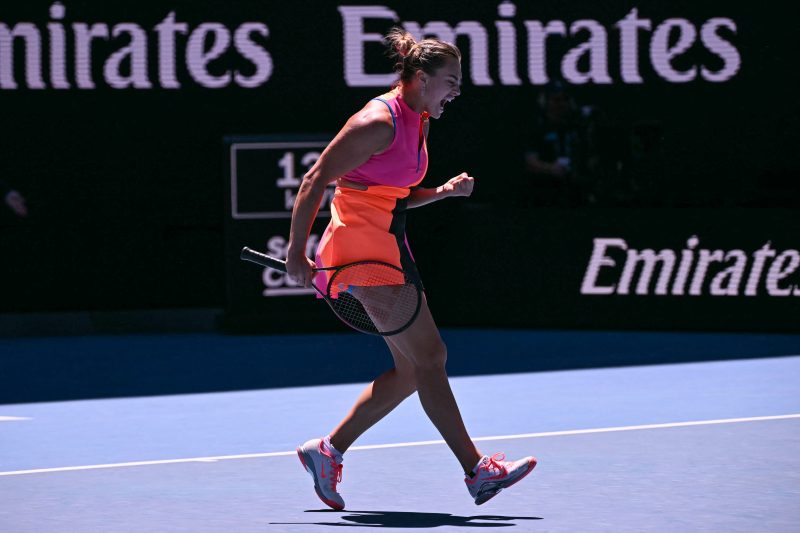 ‘Emotionally all over the place’ Sabalenka wins