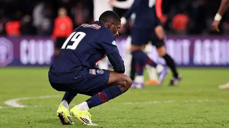 Upset As PSG Knocked Out of French Cup By Minnows
