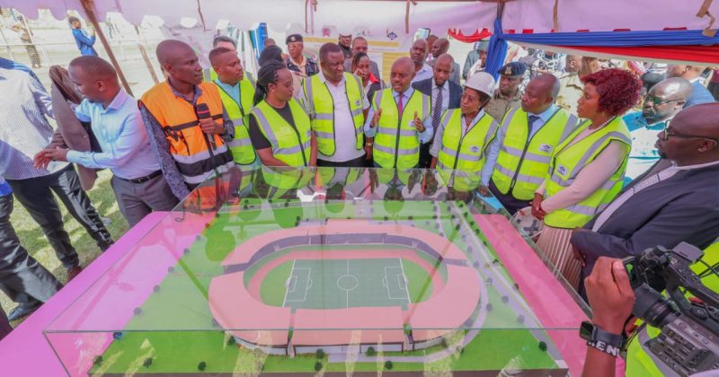 Government begin construction of 10,000-seater stadium in Thika