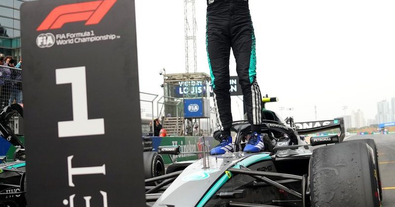 Antonelli wins Chinese GP as McLarens fail to start