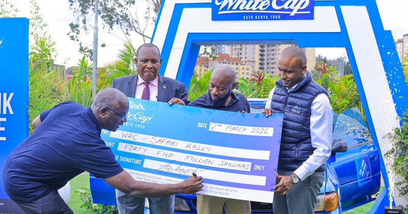 WRC Safari Rally Gets Boost As White Cap Injects Ksh45 Million