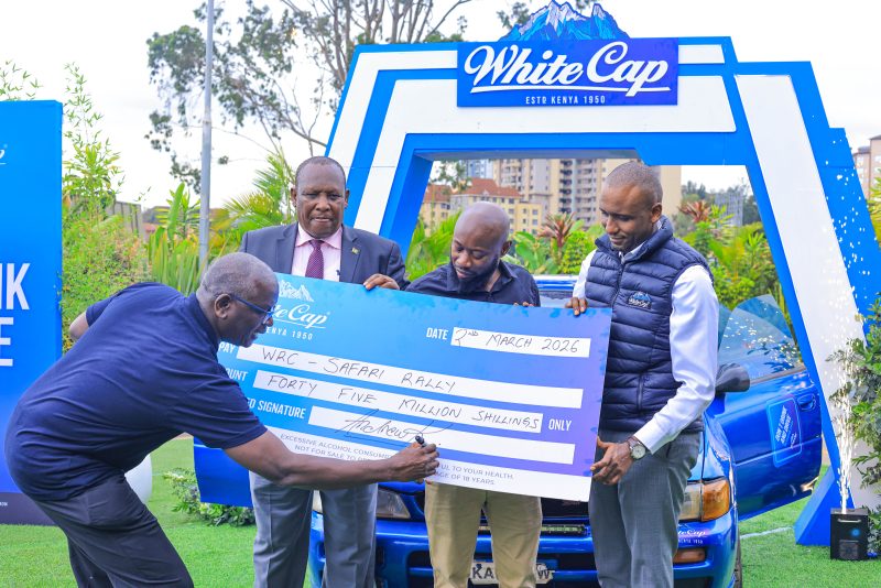 WRC Safari Rally Gets Boost As White Cap Injects Ksh45 Million