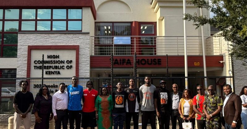 High Commission Of Kenya In South Africa Hosts Nairobi City Thunder Ahead Of Petro de Luanda Clash In BAL6