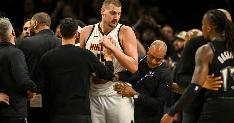 NBA Star Player Jokic Ejected After Scuffle In Nuggets’ Defeat