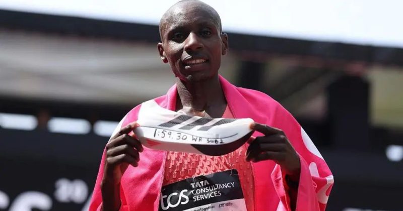 The Shoes Worn To Shatter Marathon Record – Lighter Than A Bar Of soap