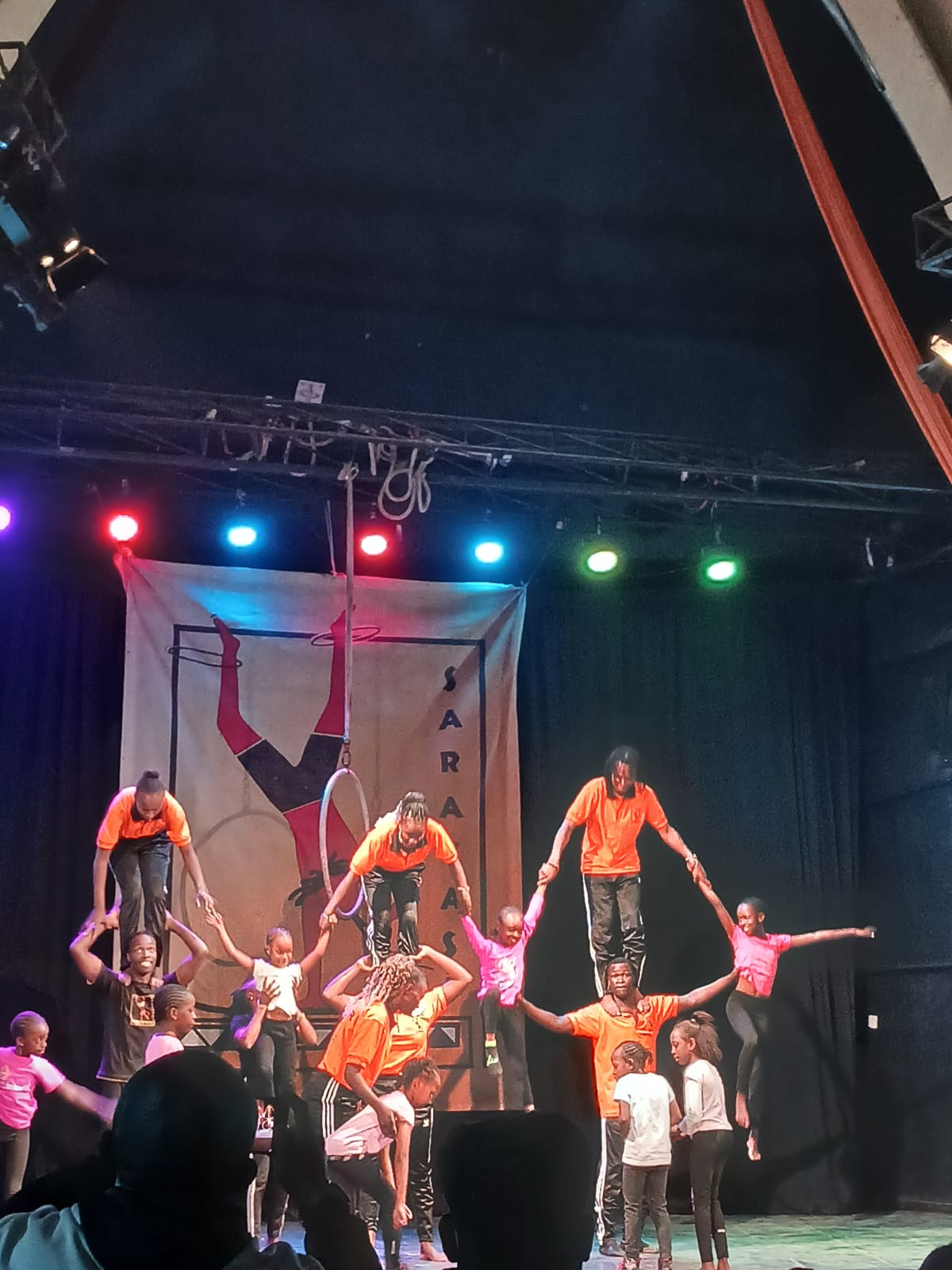 A Spectacular Display of Gymnastic Prowess: Sarakasi Kids Show Amazes Audience